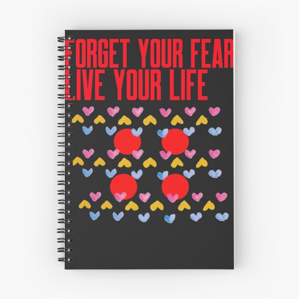 Item preview, FORGET YOUR FEAR LIVE YOUR LIFE designed and sold by GILLES VAZIRI.