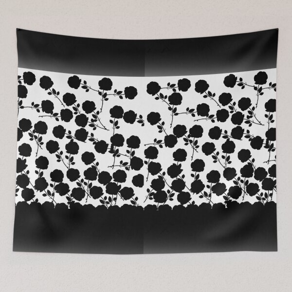 Item preview, Blacks Flowers - dark colors designed and sold by creativeMOW.