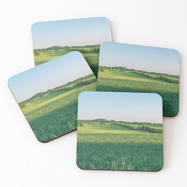 Item preview, Green fields in evening sunlight designed and sold by EngineerGoC.