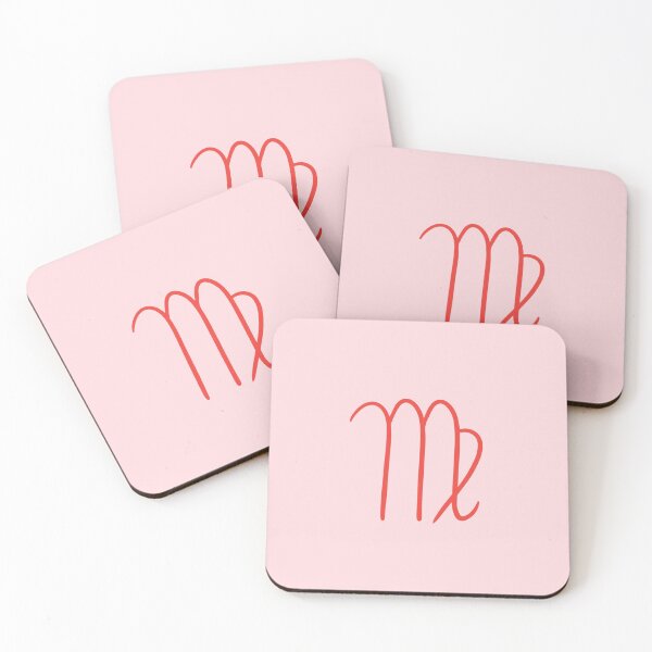 Item preview, minimalist virgo in red and pink designed and sold by neopop.