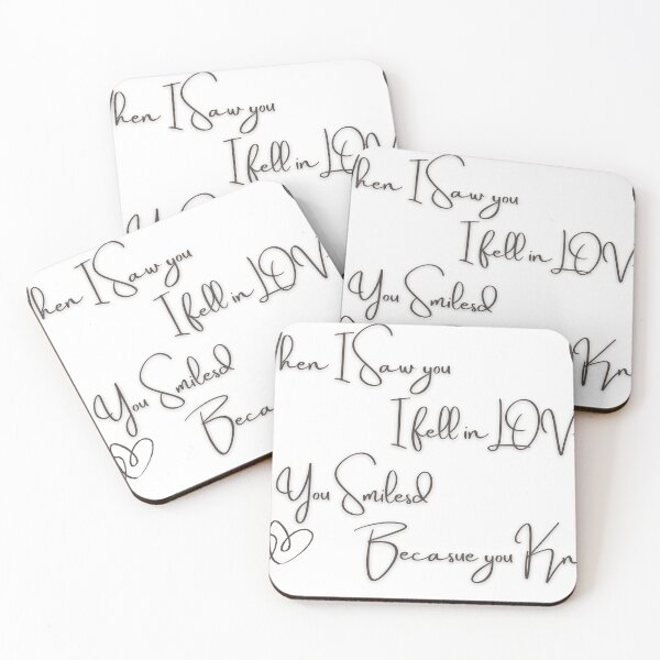 Item preview, When I Saw You I Fell In Love designed and sold by ChartGifts.