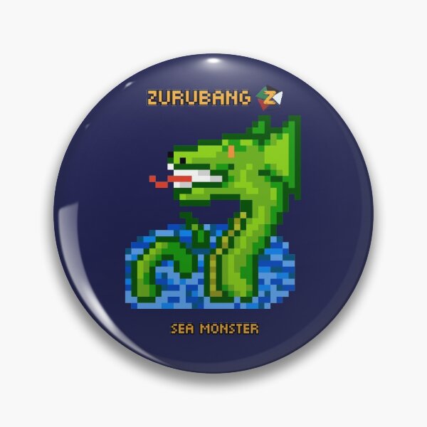 Item preview, Sea Monster - Zurubang designed and sold by Zurubang.