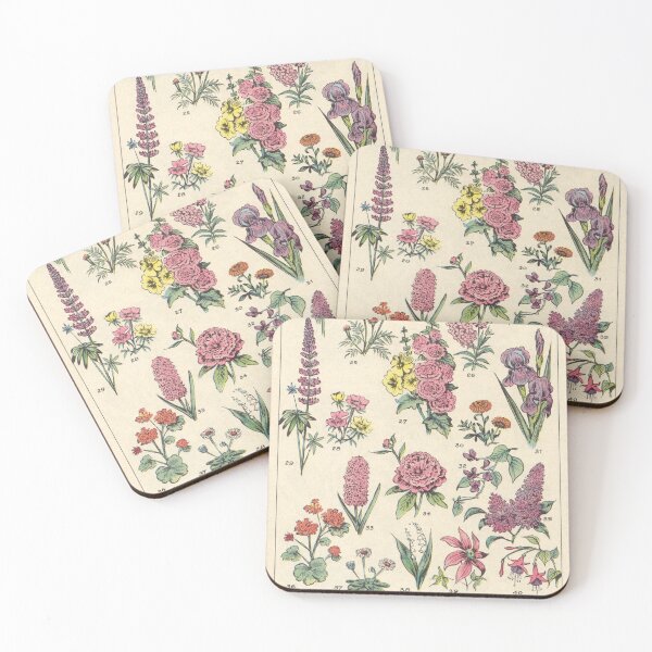 Item preview, French Vintage Flowers designed and sold by Phantastique Boutique.