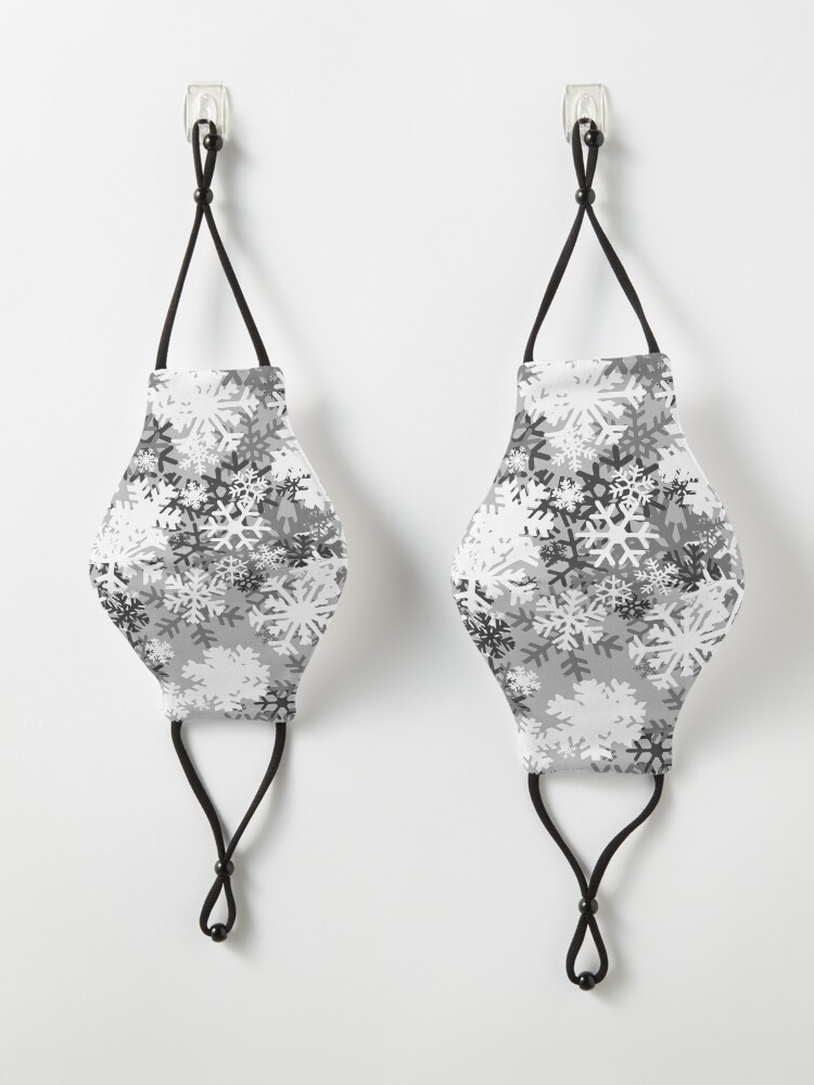 Alternate view of Snowflake Camo Mask