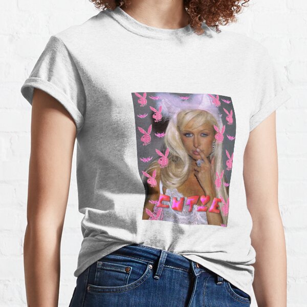 conejito paris h8lton Camiseta clásica