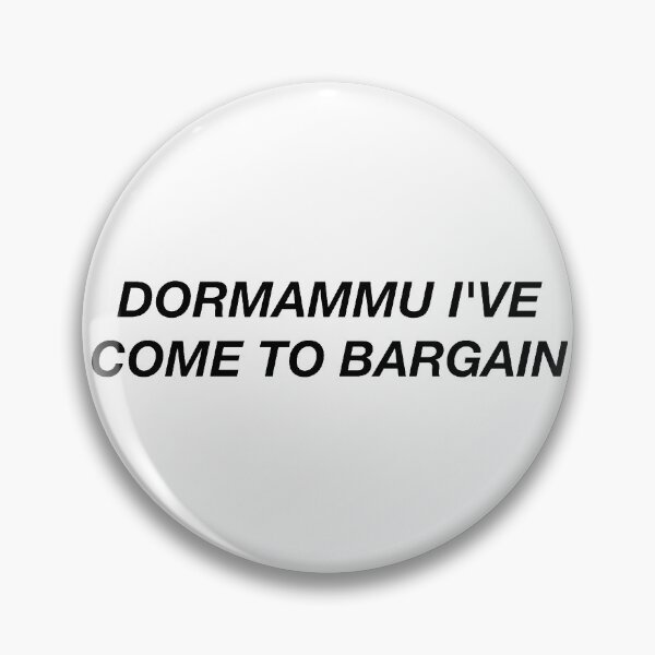 dormammu i've come to bargain Pin