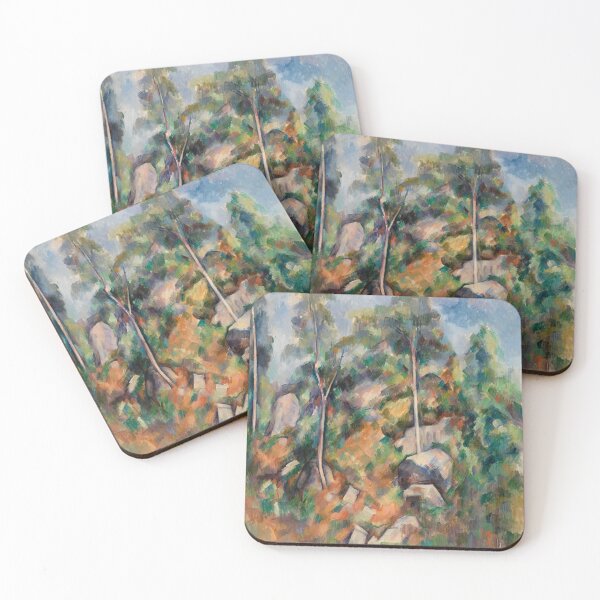 Item preview, Rocks and Trees (Rochers et arbres) by Paul Cézanne designed and sold by IslandArt.
