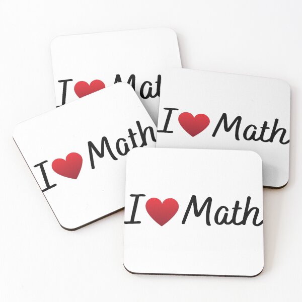 Item preview, I love math designed and sold by OneTimeEngineer.