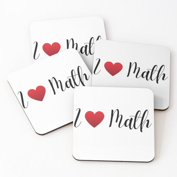Item preview, I love math designed and sold by OneTimeEngineer.