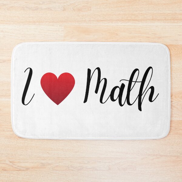 Item preview, I love math designed and sold by OneTimeEngineer.