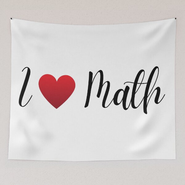 Item preview, I love math designed and sold by OneTimeEngineer.