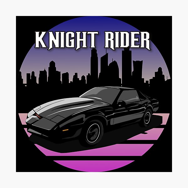 The Night Rider Poster Print