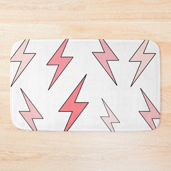 Item preview, Pink Aesthetic Lightning Bolts designed and sold by Aryeh Studio.