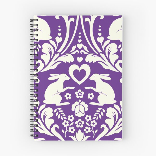 Item preview, Conejito damasco - morado designed and sold by Nijn.