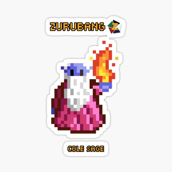 Cole Sage - Zurubang Sticker