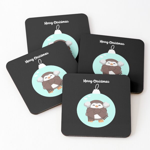 Item preview, merry christmas pinguin ornament designed and sold by nerobi.