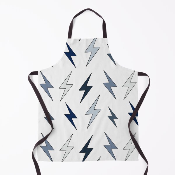 Item preview, Navy Blue Aesthetic Lightning Bolts designed and sold by Aryeh Studio.