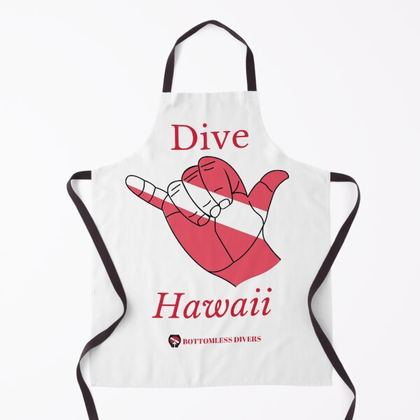 Item preview, Dive Shaka Hawaii with Red Font designed and sold by BottomlessDiver.