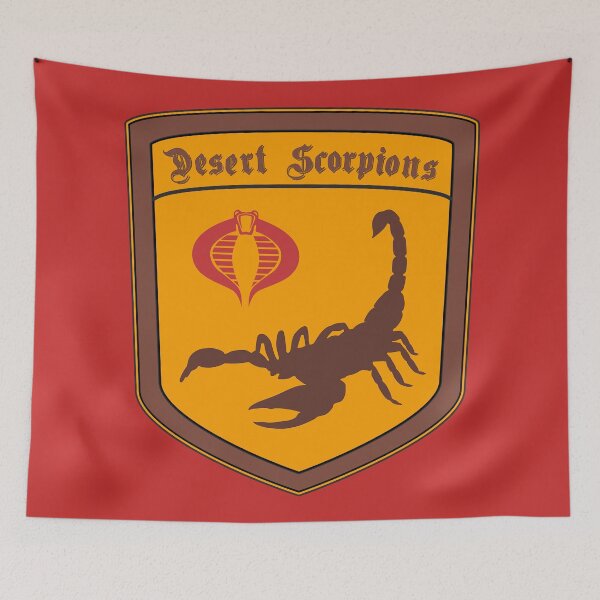 Item preview, Gi Joe Cobra Desert Scorpions Logo designed and sold by AJ  Liber.