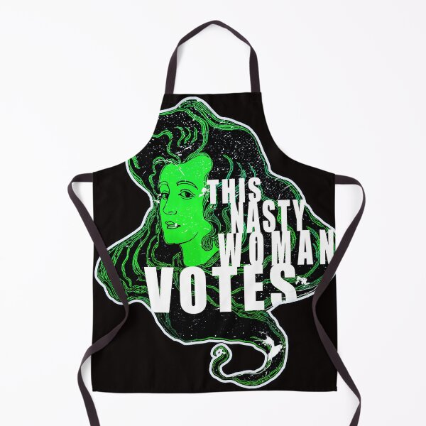Item preview, This Nasty Woman Votes Retro Vintage Art Green designed and sold by CodyNorris.