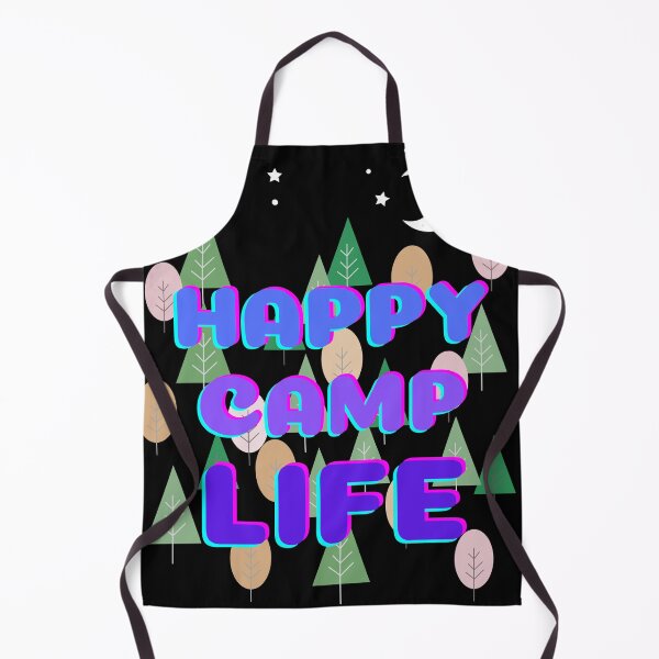 Item preview, Happy camp life designed and sold by Life-s-A-Hike.