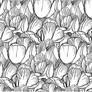 Artwork thumbnail, Spring tulips by mischellero