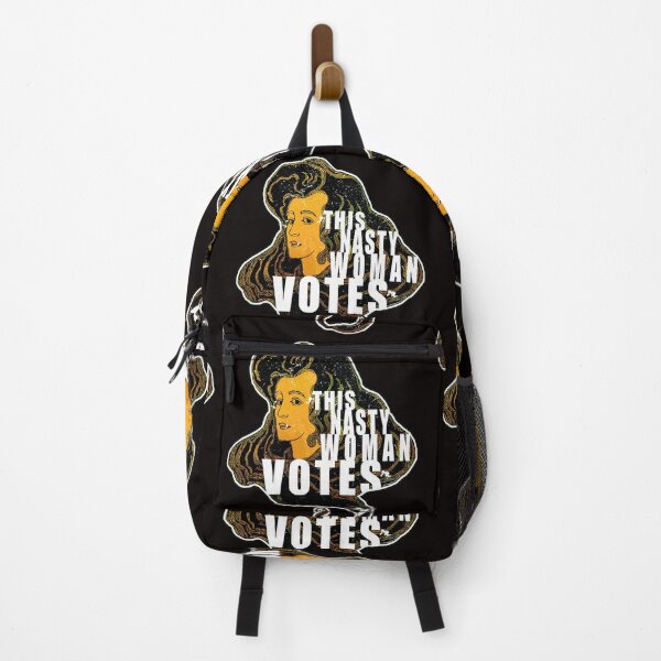 Item preview, This Nasty Woman Votes Retro Vintage Art Yellow designed and sold by CodyNorris.