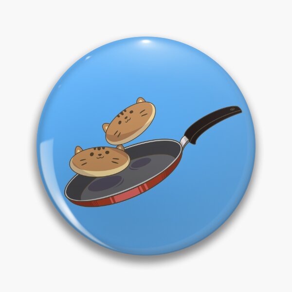 Item preview, Cat Pancakes in Frying Pan designed and sold by GingeraleStar.