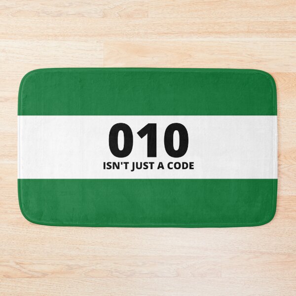 Item preview, Rotterdam green white flag / Dutch city / 010 designed and sold by portrait4you.