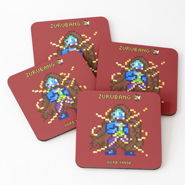 Ogre Mage - Zurubang Coasters (Set of 4)