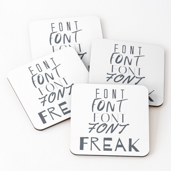 Item preview, FONT FREAK - for word lovers and graphic designers designed and sold by Lori  Rosen.