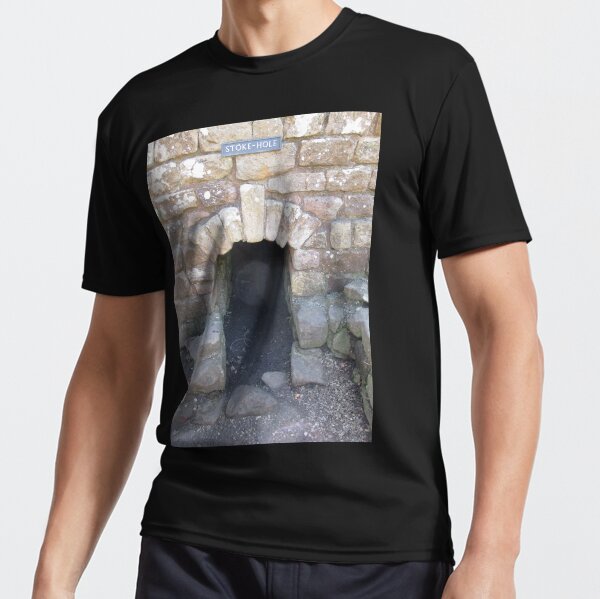 Merch #101 -- STOKE~HOLE (Hadrian's Wall) Active T-Shirt