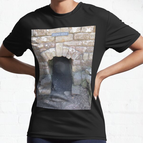 Merch #101 -- STOKE~HOLE (Hadrian's Wall) Active T-Shirt