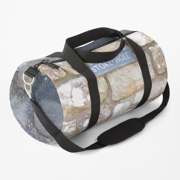Merch #101 -- STOKE~HOLE (Hadrian's Wall) Duffle Bag