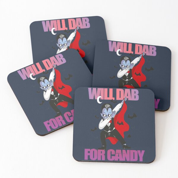 Item preview, Funny Dabbing Cute Dracula/Vampire for Halloween- Will Dab for Candy designed and sold by EvaWolf.