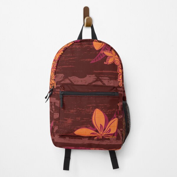 Item preview, Red Samoan Tribal Floral And Leaves  designed and sold by sunnthreads.
