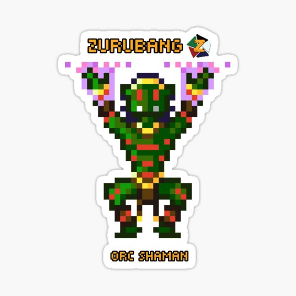 Orc Shaman - Zurubang Sticker