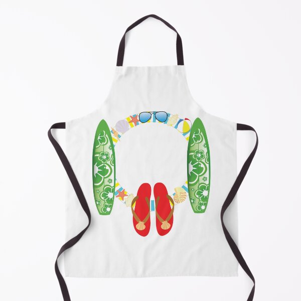 Item preview, Summer beach and surfing vacation wreath designed and sold by RaionKeiji.
