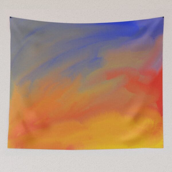 Item preview, Sunset sky painting designed and sold by Oceanwaves-06.