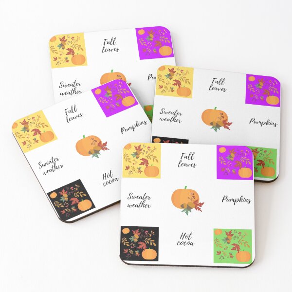 Item preview, Fall patterns and phrases designed and sold by VondasCreations.
