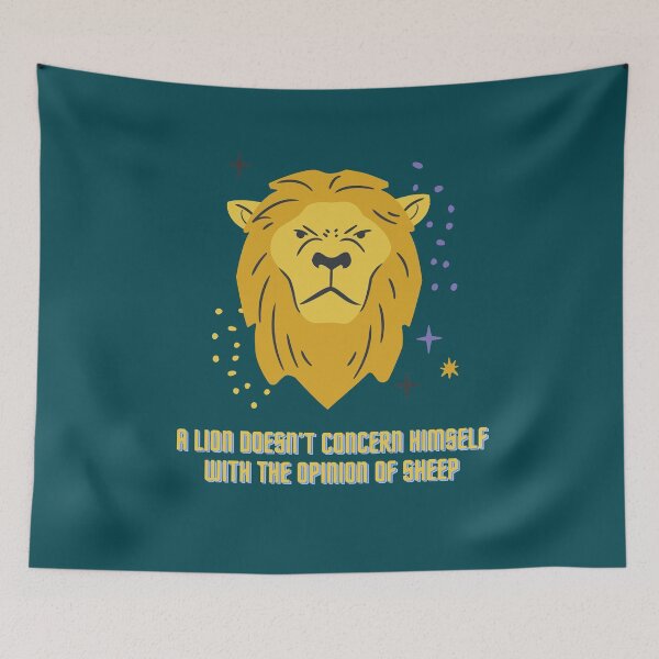 Item preview, Lion Doesn't Concern designed and sold by Mamibo.