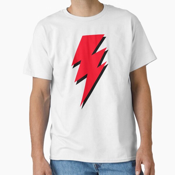 Item preview, Triple, Red, Lightning Bolt designed and sold by OneThreeSix.