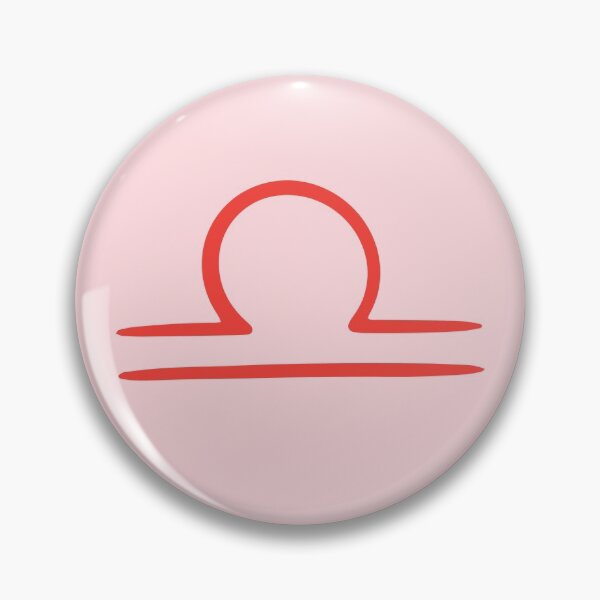 Item preview, minimalist libra in red and pink designed and sold by neopop.