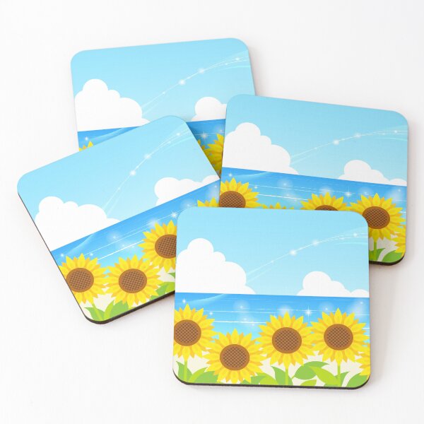 Item preview, Summer sunflower landscape designed and sold by RaionKeiji.