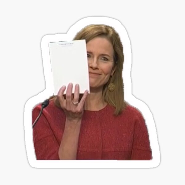 Item preview, Amy Coney Barrett Sticker designed and sold by Lilycooper23.