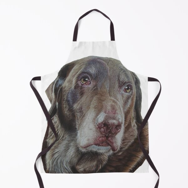 Item preview, Ollie the Chocolate Labrador designed and sold by cathyscreations.