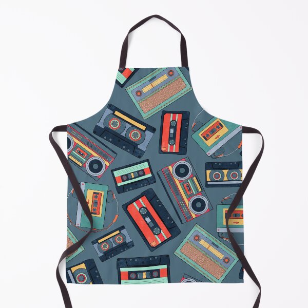 Item preview, Retro Music Pattern designed and sold by Angele Gougeon.