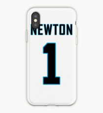 Cam Newton Football Jersey iPhone Case