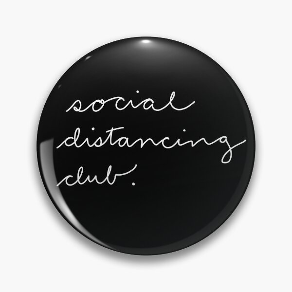 Artikelvorschau, Social Distancing Club (weiß) entworfen und verkauft von studiolockhart.