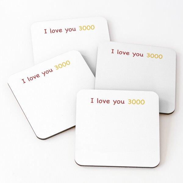 Item preview, i love you 3000 designed and sold by RMSdesigns.